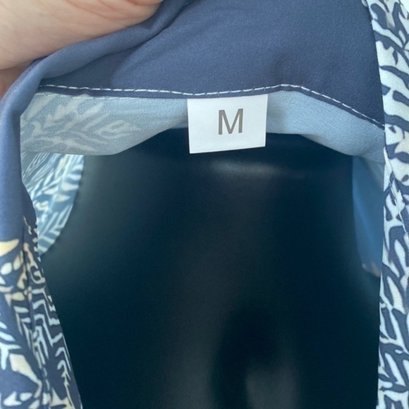 Tropical Button down short sleeve M - Picture 4 of 4